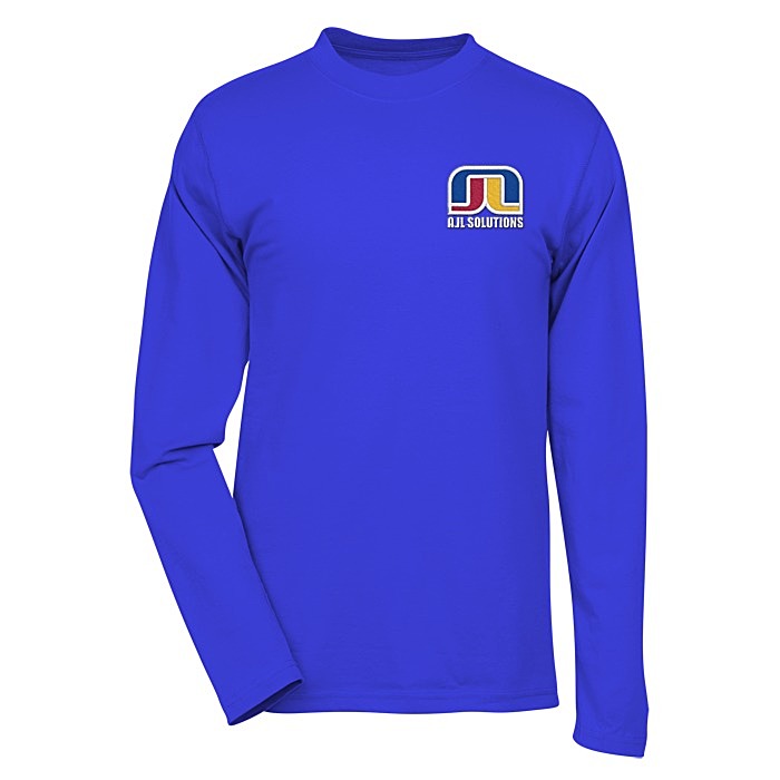 4imprint.com: Dri-Balance Blend Long Sleeve T-Shirt - Men's ...