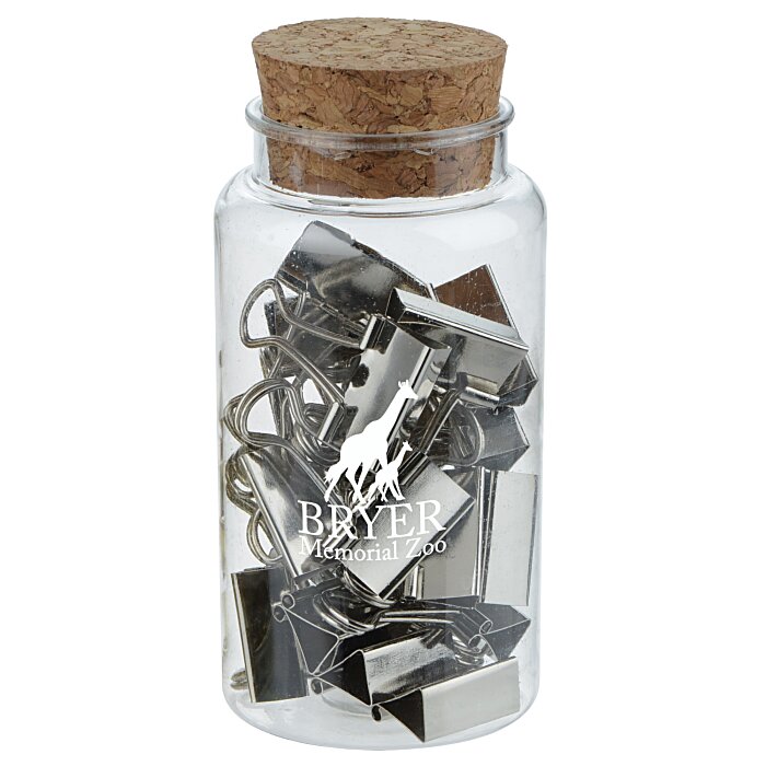 Corked Bottle Binder Clips 153535BC