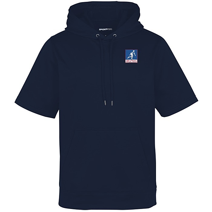 polo short sleeve hoodie