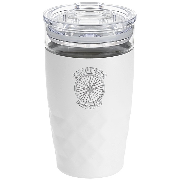 4imprint.com: Howard Glass/Stainless Tumbler - 12 oz. - Laser Engraved ...