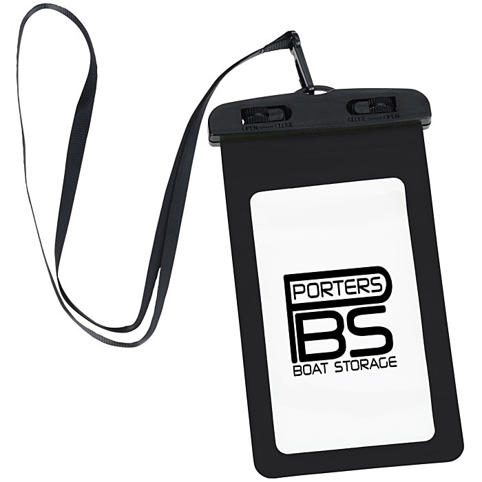 4imprint.com: Accent Water Resistant Phone Pouch - 24 hr 158068-24HR