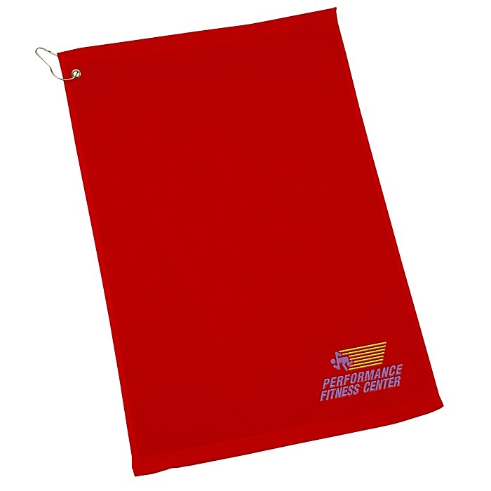 Golf Towel with Grommet and Clip 110437G