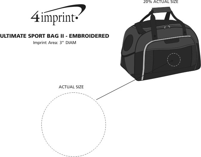 Ultimate Sport Bag II Embroidered 100730E