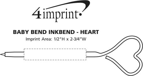 Imprint Area of Baby Bend - Heart