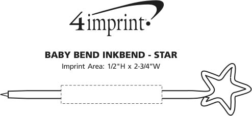 Imprint Area of Baby Bend - Star