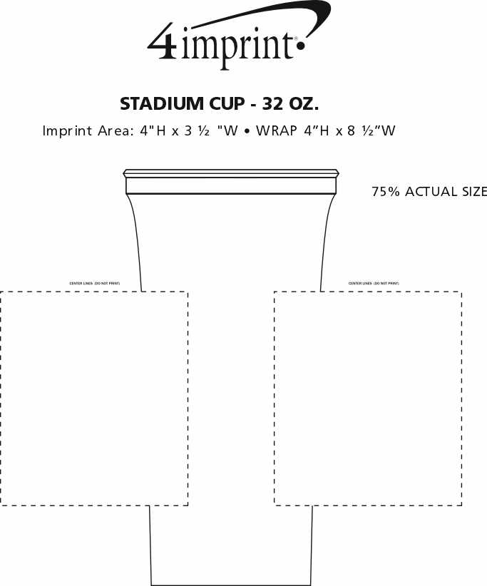 4imprint.com: Stadium Cup - 32 oz. 101842