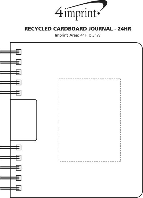 Recycled Cardboard Journal 24 hr 10185224HR