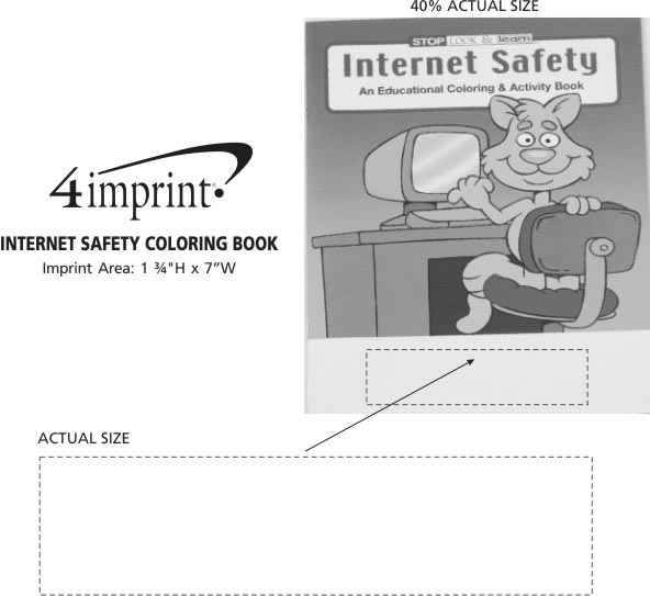 4imprint.com: Internet Safety Coloring Book 1034-IS