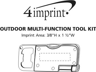 Imprint Area of Outdoor Multifunction Tool Kit