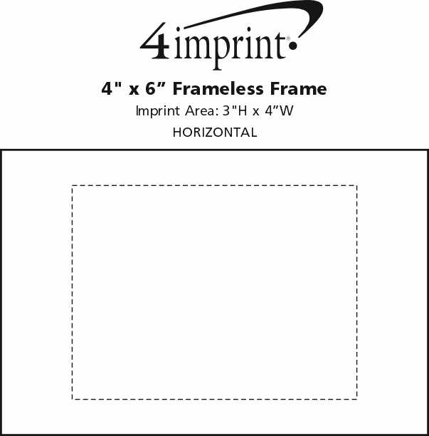 4imprint.com: 4" x 6" Frameless Frame 106416-46