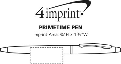 Imprint Area of Primetime Pen