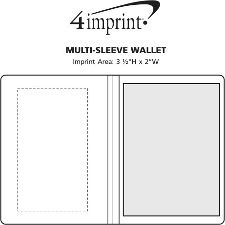 Imprint Area of Multi-Sleeve Wallet