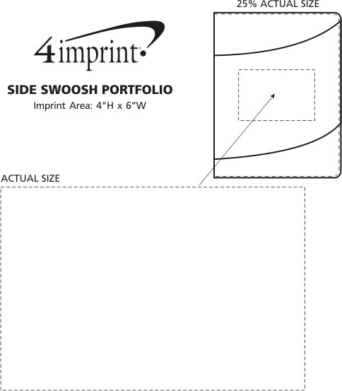 Imprint Area of Side Swoosh Portfolio