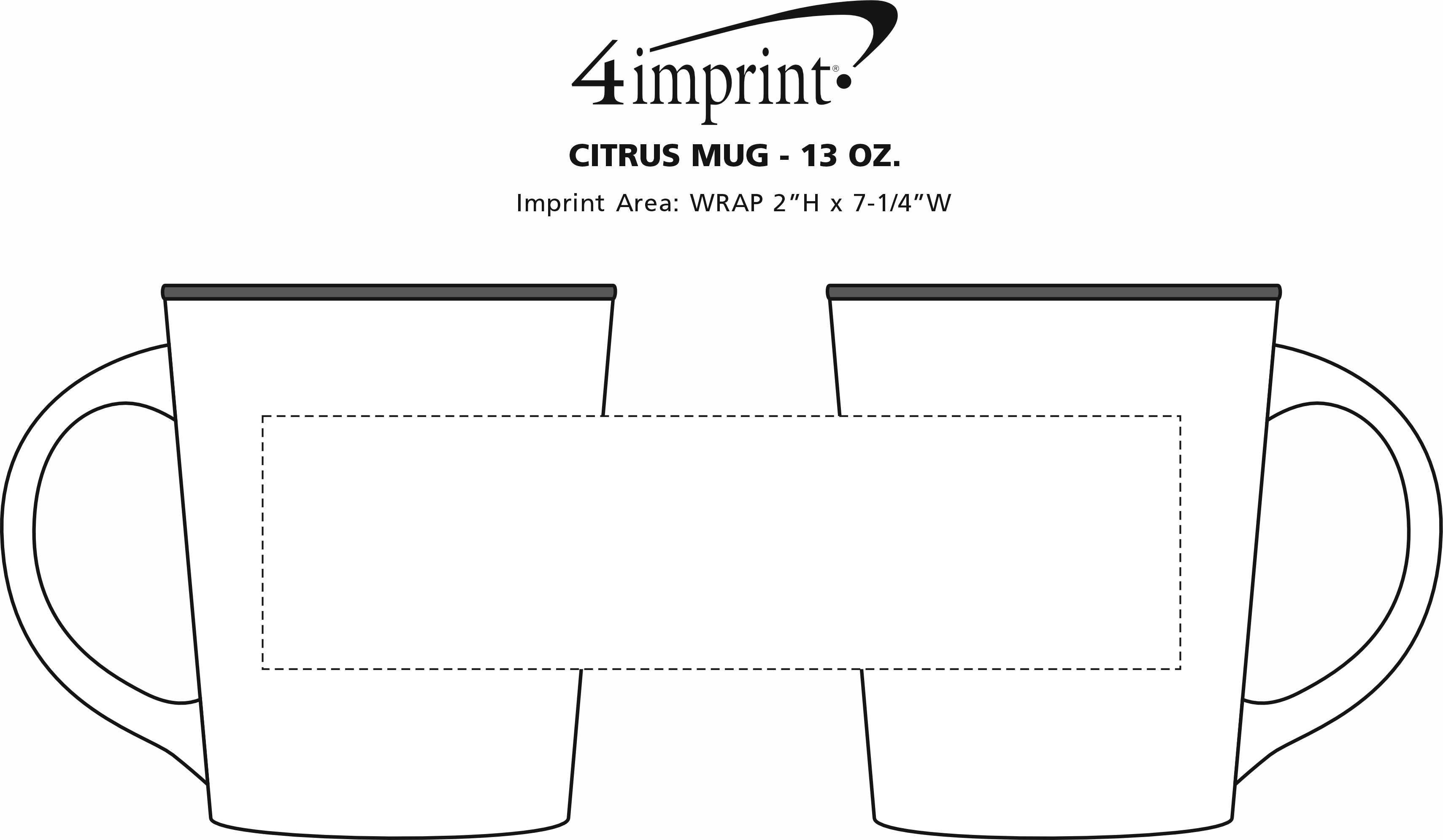 4imprint.com: Citrus Mug - 12 oz. 107847