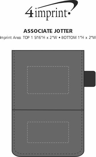 Imprint Area of Associate Jotter