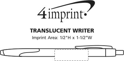 Imprint Area of Translucent Writer