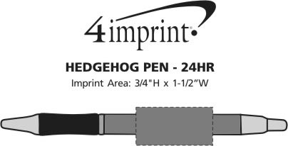Imprint Area of Hedgehog Pen - 24 hr