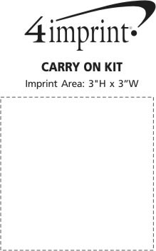 Imprint Area of Carry On Kit