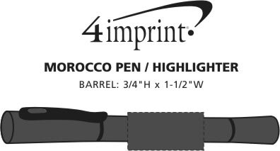 Imprint Area of Morocco Pen/Highlighter