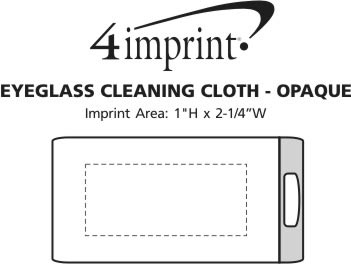 Imprint Area of Cleaning Cloth in Case - Opaque