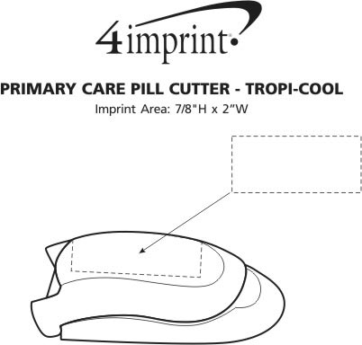 Imprint Area of Primary Care Pill Cutter - Translucent