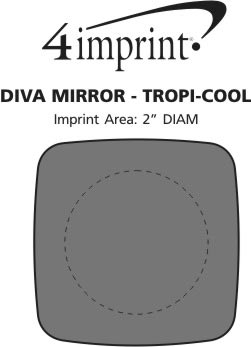 Imprint Area of Diva Mirror - Translucent