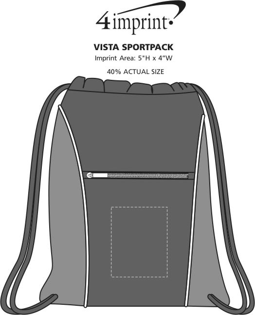 Imprint Area of Vista Sportpack