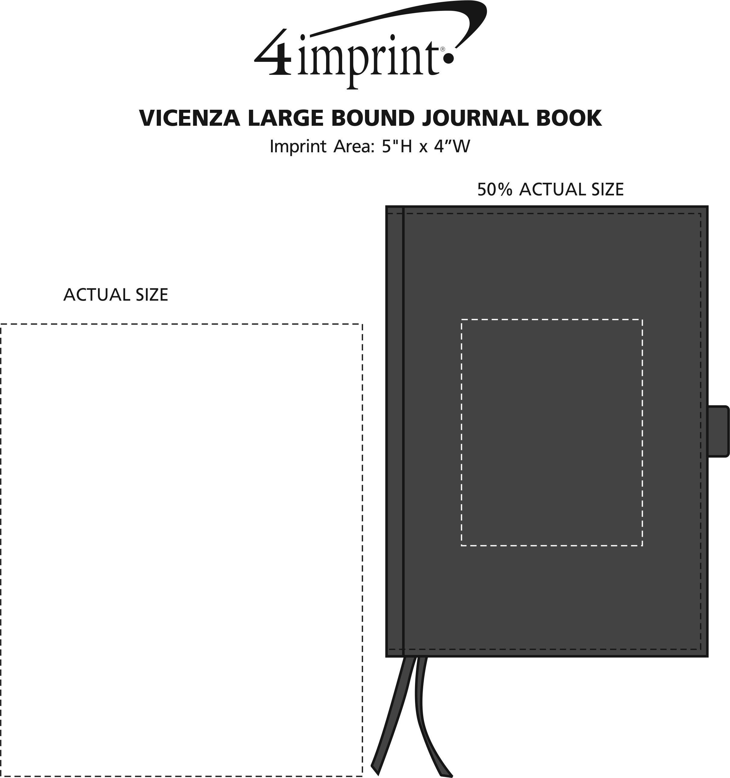 Imprint Area of Vicenza Large Bound Journal Book