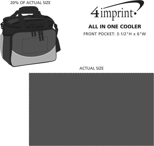 Imprint Area of All in One Cooler