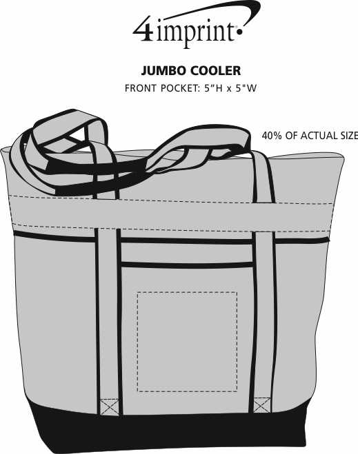 Imprint Area of Jumbo Cooler