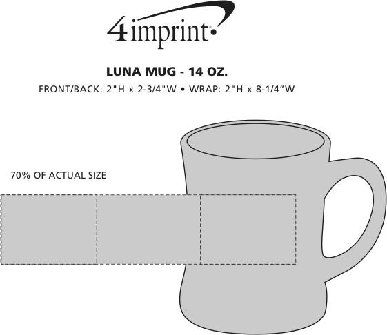 4imprint.com: Luna Coffee Mug - 14 oz. 112557