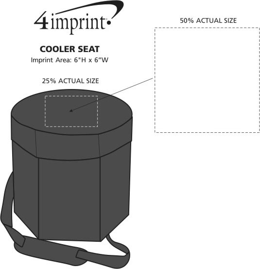 Imprint Area of Cooler Seat