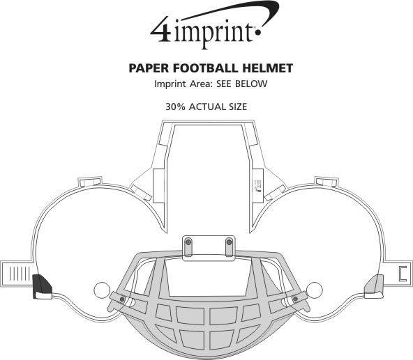 Paper Football Helmet 113610