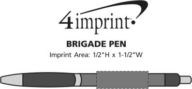 Imprint Area of Brigade Pen