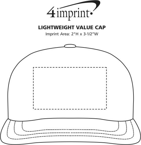 Imprint Area of Lightweight Economy Cap