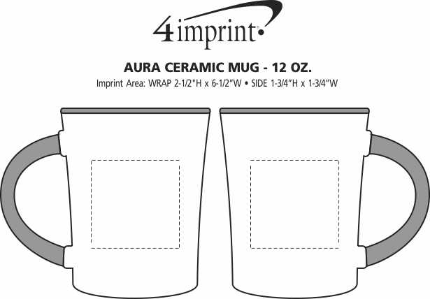 4imprint.com: Aura Ceramic Mug - 12 oz. 114324