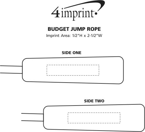 Imprint Area of Budget Jump Rope