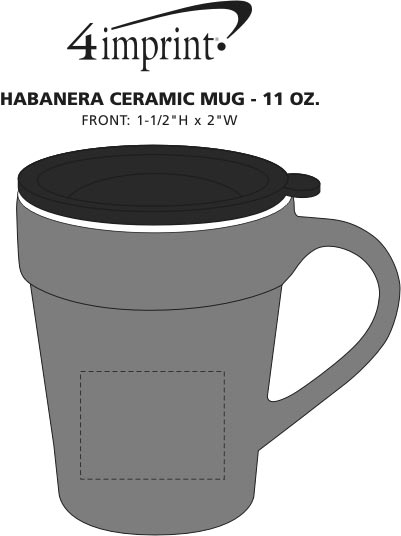 4imprint.com: Habanera Ceramic Mug - 11 oz. 115906