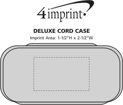 Imprint Area of Deluxe Cord Case