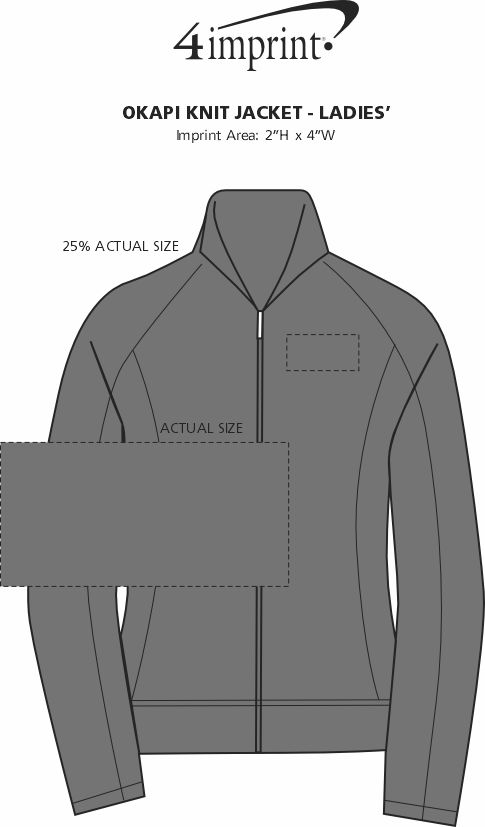 4imprint.com: Okapi Knit Jacket - Ladies' - TE Transfer 116908-L-TE