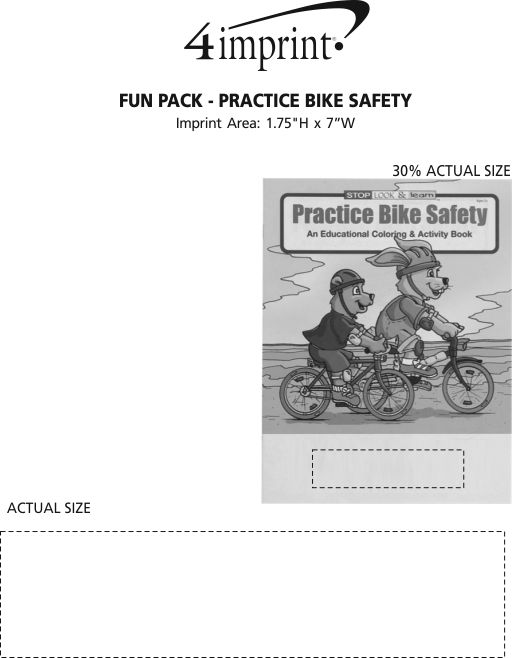 Imprint Area of Fun Pack - Practice Bike Safety