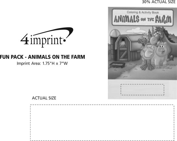 Imprint Area of Fun Pack - Coloring Friends