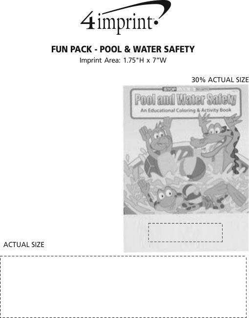 Imprint Area of Fun Pack - Pool & Water Safety
