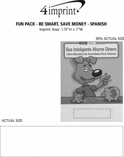 Fun Pack Be Smart, Save Money Spanish 117148SMSP