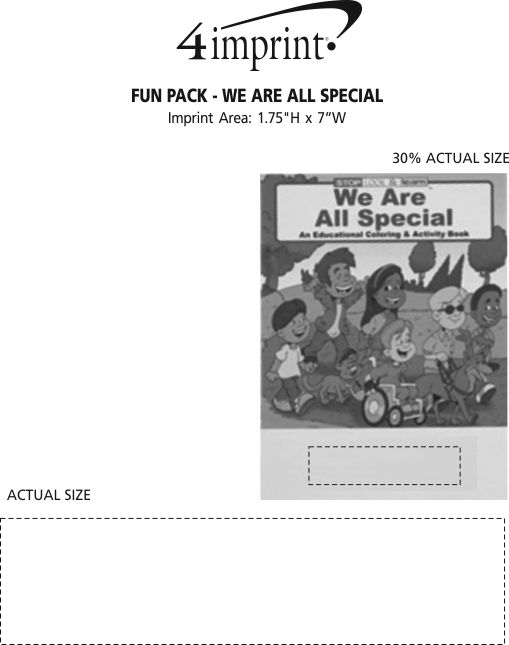 Imprint Area of Fun Pack - We Are All Special