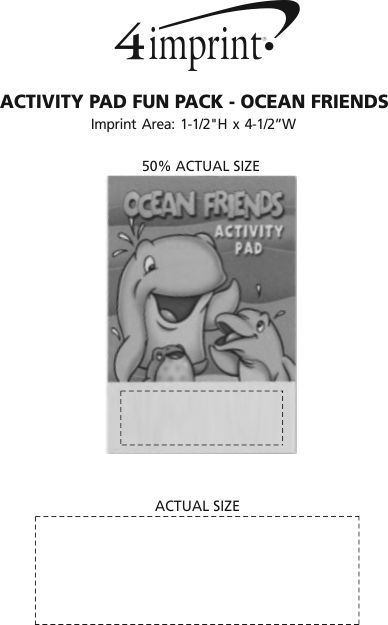 Imprint Area of Activity Pad Fun Pack - Ocean Friends