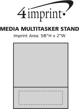 Imprint Area of Media Multitasker Stand