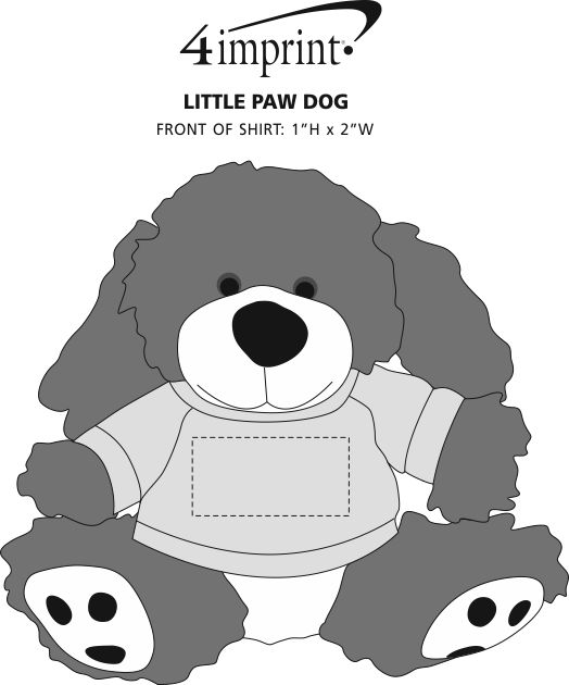 4imprint.com: Little Paw Dog 117885-D