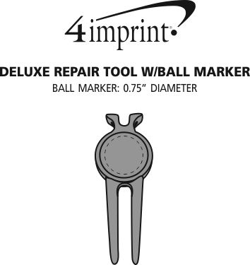Imprint Area of Deluxe Repair Tool with Ball Marker