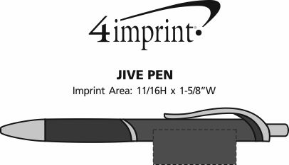 Imprint Area of Jive Pen